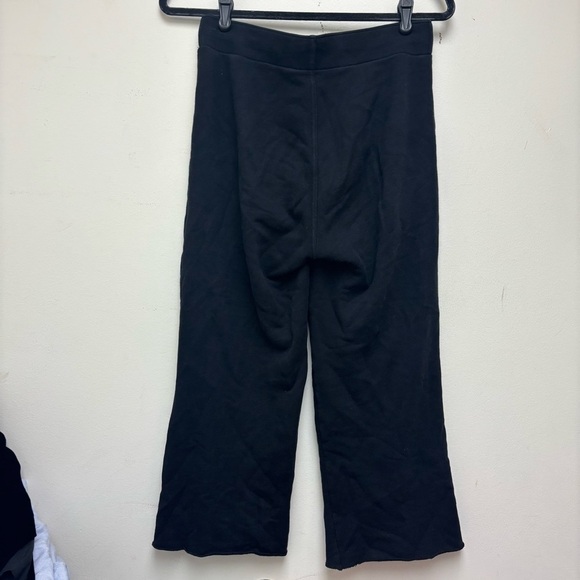 Carbon38 Straight Leg Sweatpants French Terry Organic Cotton Sweatpants BLK XS - Picture 9 of 12